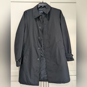Ralph Lauren Men's Black Trench Coat
